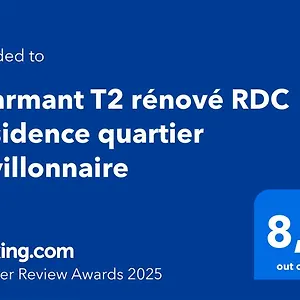 T2 Rénové Rdc Résidence Quartier Pavillonnaire Apartamento